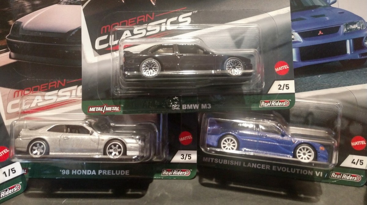 COMPLETE SET OF 5 2021 HOT WHEELS PREMIUM CAR CULTURE MODERN