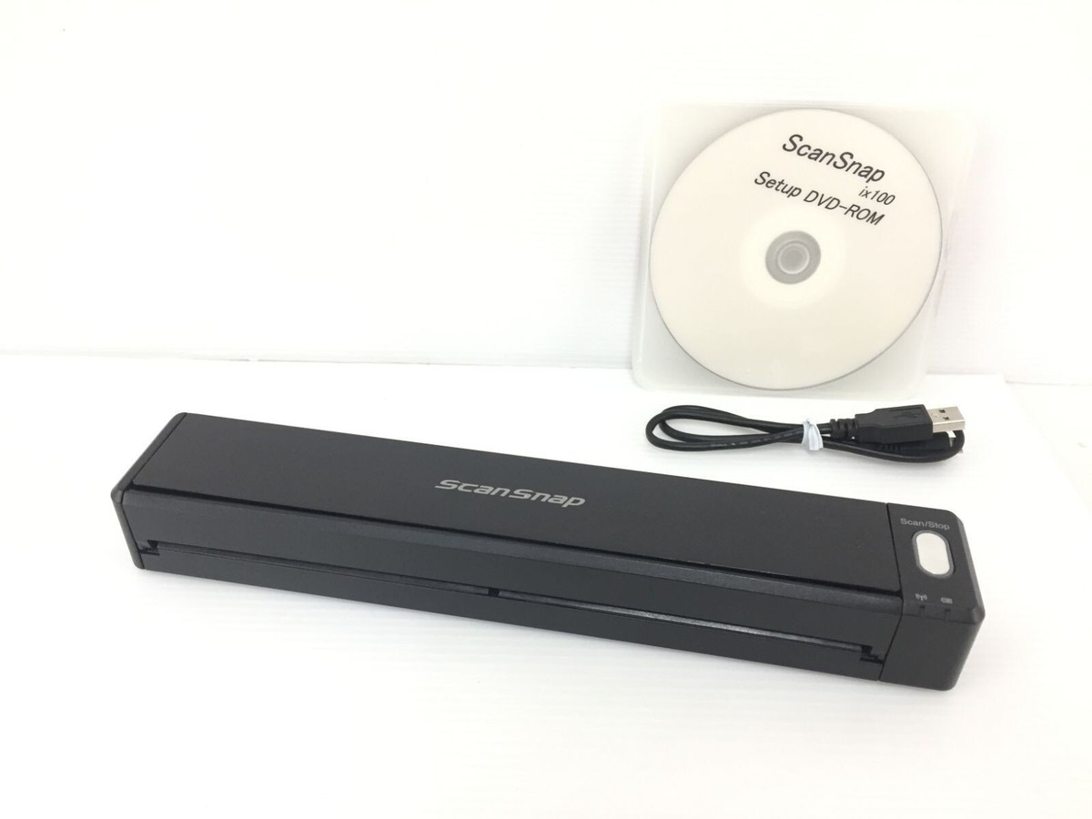 FUJITSU　FI-IX100A ScanSnap iX100 ScanSnap iX100 - Portable Mobile Scanner - Ricoh Scanners