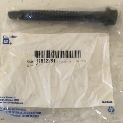 GENUINE GM BOLT 11612281 NEW OEM | eBay