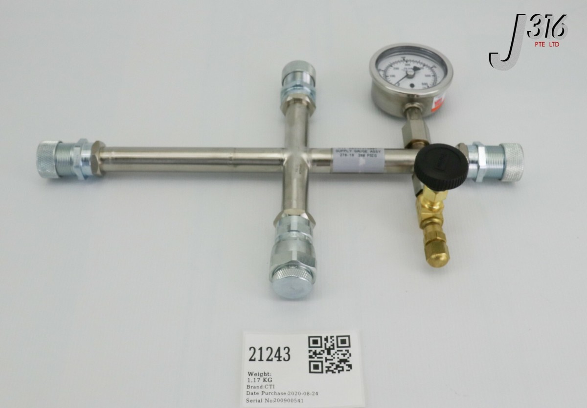 21243 CTI SUPPLY GAUGE ASSY MANF GAUGE/CROSS SUPPLY (NEW