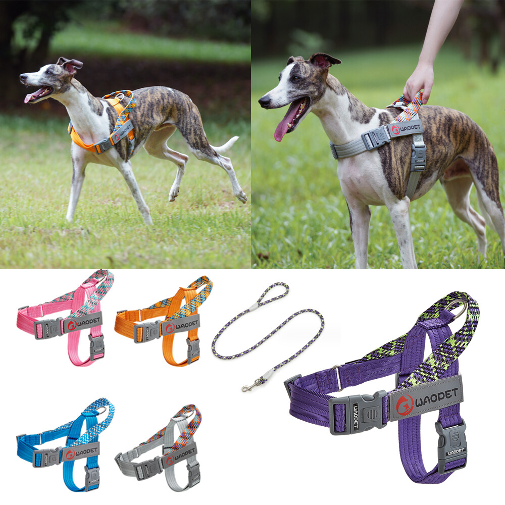 S/M/L No Pull Front Clip Dog Harness Adjustable Padded Pet Vest