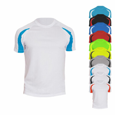 Starworld Damen Herren Sportshirt CONTRAST TECHNICAL UNISEX T-SHIRT SW309