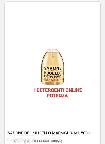  Officina Del Mugello Sapone 500 Ml. Marsiglia PEZZI 3 
