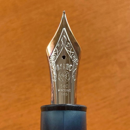 Montblanc Meisterstuck 149 14K585 Fountain Pen M Nib W-Germany markings - 第 3/7 張圖片