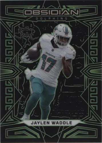 2023 Panini Obsidian Jaylen Waddle #59