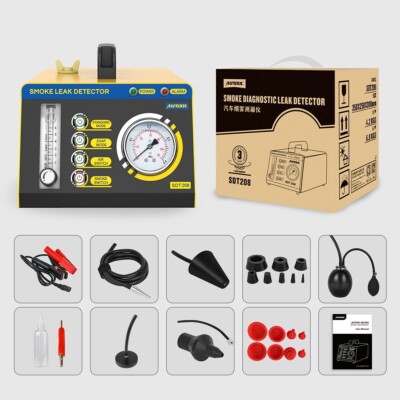 SDT208 12V/24V EVAP Smoke Leak Detector Diagnostic Pipe System Tester Machine