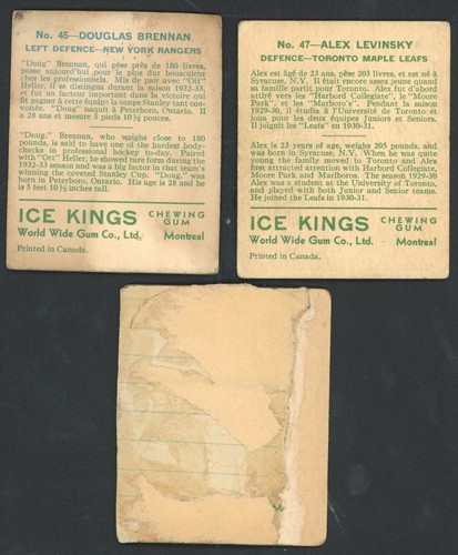 1933 V357 Ice Kings 21x STARTER SET goalie rc SEE my STORE 4 MORE PREWAR hockey - Picture 8 of 8