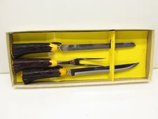 Eversharp Quality Stainless Steel Steak Knife & Caving Set