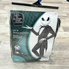 Spirit Halloween The Nightmare Before Christmas Skellington Costume Child XLARGE