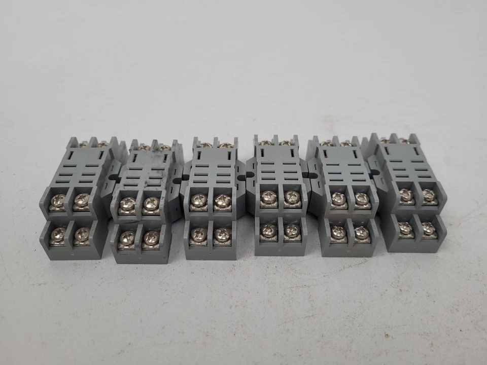 (Lote de 6) 60SH2B-05 G+W Eagle Signal 10 Amp 300 Voltios Base de Enchufe - Nuevo Foto 2 de 4