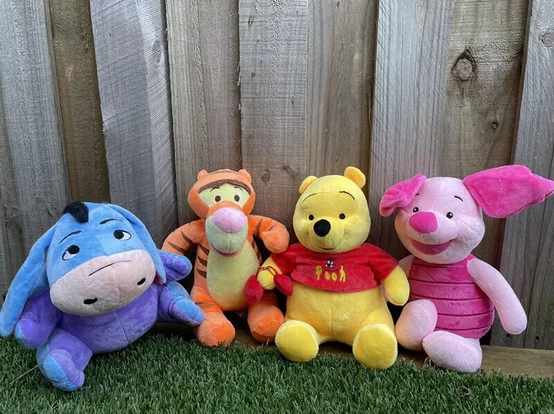 4PCS Winnie the Pooh & Friends Tigger Eeyore Piglet Plush Toy  NEW - image 2 of 4