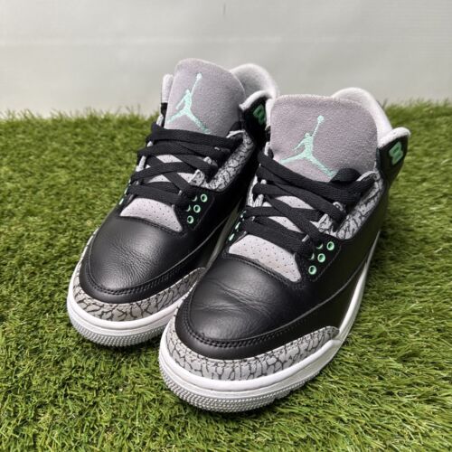 Nike Air Jordan 3 Retro Schuhe grün leuchtend schwarz grau CT8532-031 Herren 8 " - Bild 2 von 9