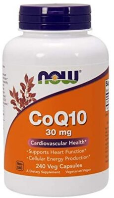 NOW FOODS, COQ10 30mg Herz Kreislauf 240 Veg. Kapseln SUPER PREIS