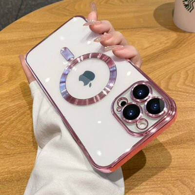 Clear Colors Protective Shockproof Cover For iPhone 15 14 13 W/Camera Lens Cover
