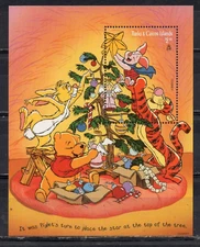 TURKS & CAICOS ISLANDS WALT DISNEY S/S MNH 