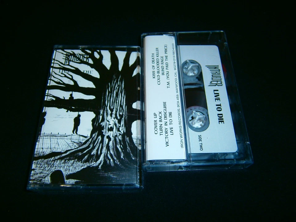 INTRUDER - Live to Die. Tape - Image 4 of 4