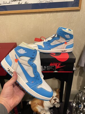 Nike Air Jordan 1 X Off White UNC Size 12 | eBay Nike Air Jordan 1 X Off White UNC Size 12 | eBay