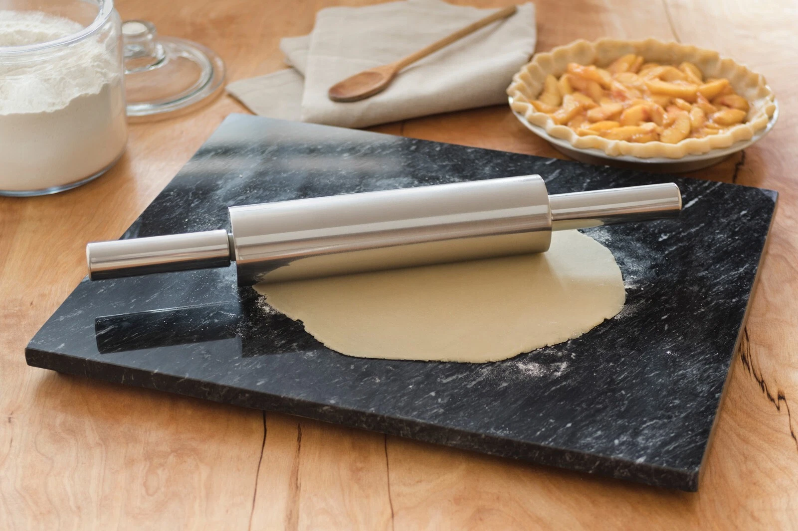 stainless steel rolling pin