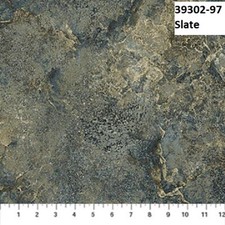 Stonehenge Gradations Cotton Quilt fabric by Northcott Slate Grey 39302-97