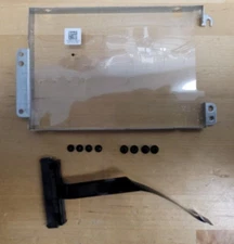 Used Dell Inspiron 3593 OEM HDD Hard Drive Caddy w/Connector Screws KNK9Y D6J2T