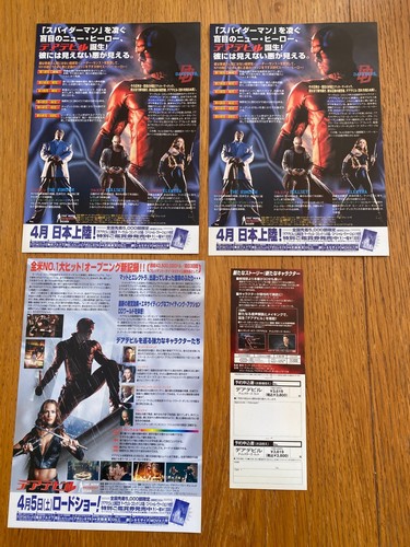 DAREDEVIL Ben Affleck MARVEL Japón flyer mini-póster x4 ELEKTRA envío combinado - Imagen 2 de 6