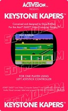 Atari 2600 Replacement Label - Keystone Kaper...