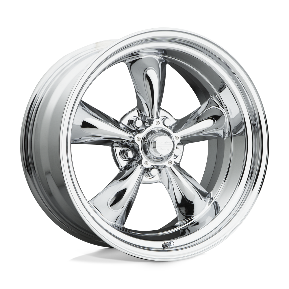 1 New 14X7 American Racing Torq Thrust II Chrome Wheel/Rim 5x114.3 ET0