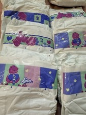 Vintage Barney Diapers Size 2