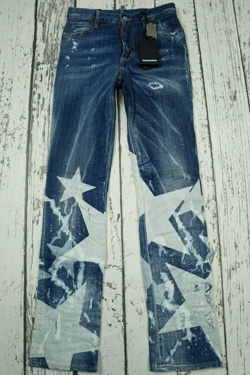 NEW DSQUARED DSQUARED2 D2 S75LA0836 75LA0836 TG.36 JEANS SIZE 36 LOS ANGELES