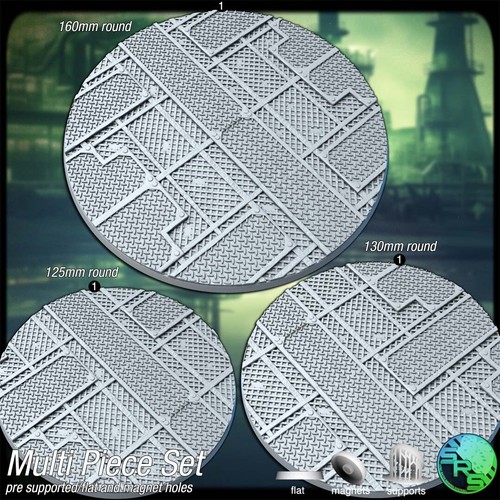 Industrial bases Legion Terrain Scenery Tabletop Miniatures 28mm - Picture 18 of 18