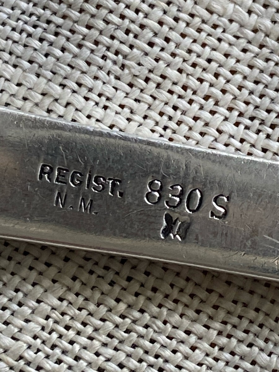 Antique 830S Silver Norwegian NM 6 5/8