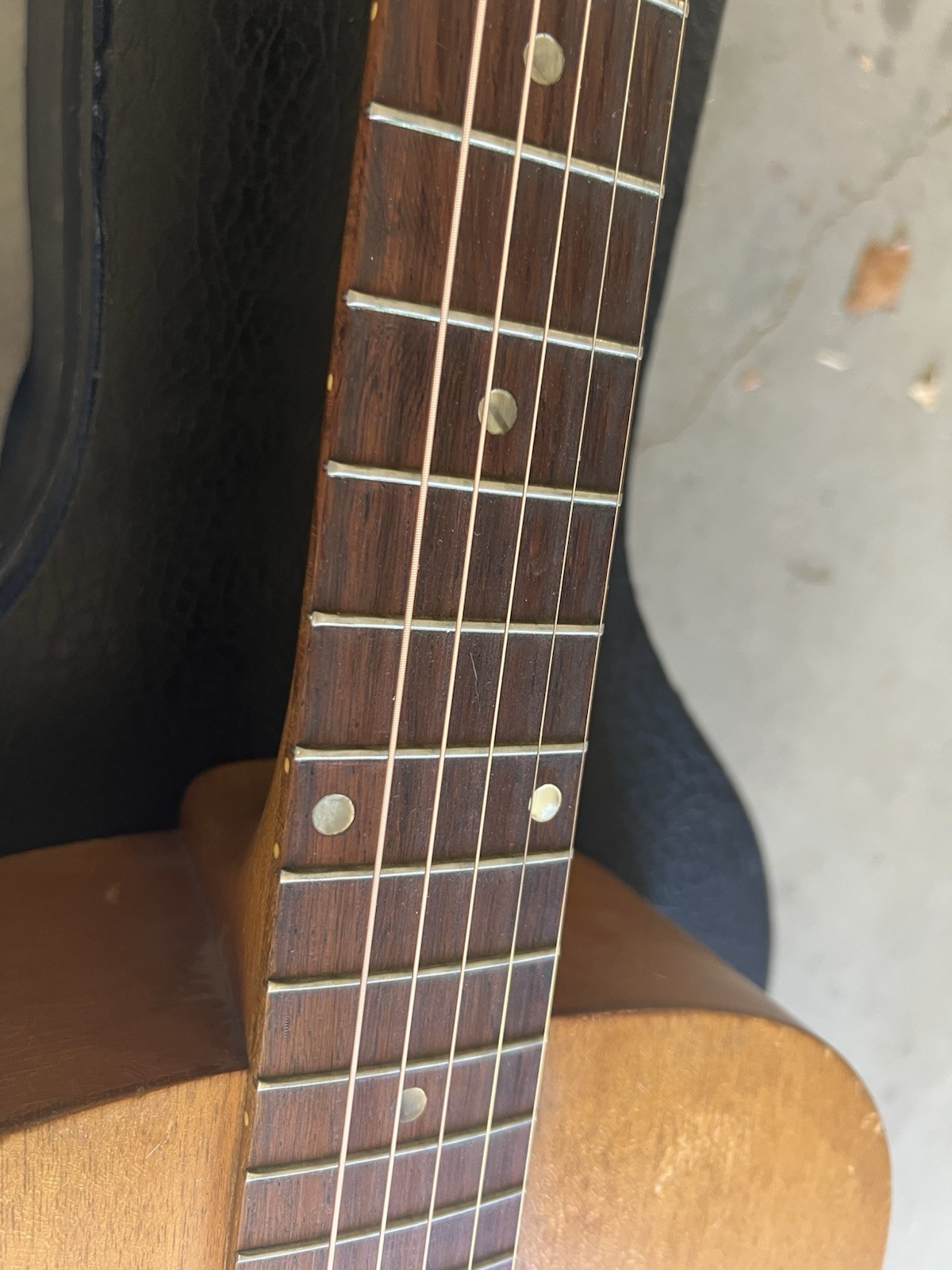 Vintage 1969 Gibson B-15 Mahogany Acoustic Guitar - needs bridge replaced