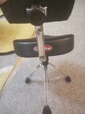 Gibraltar V-Drum Percussion Throne Chair Seat Stool with Backrest