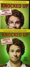 Seth Rogen Signed Knocked Up DVD Case With Sleeve