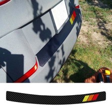 Rear Rubber Bumper Protector Trim Strip Trunk Sill Guard Scratch Pad For Toyota