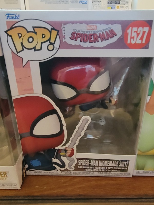 Spider-Man Funko Pop #1527 Spider-Man Homemade Suit