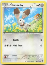 Bunnelby 87/119 Phantom Forces Pokemon Card NM