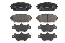 FERODO FDB5346 Bremsbeläge Satz Vorne für MAZDA 3 Schrägheck (BP)