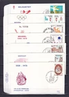 [LG78726] Belgium Nice Lot FDC First Day Cover UNG