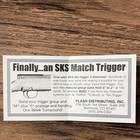 Vintage Flash Distributing TAC Trigger™ SKS Trigger Kit – NOS – Rare 1990s — photo 2