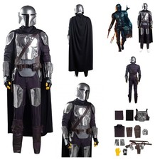 The Mandalorian Cosplay Costume Din Djarin Armor Battle roleplay cloak fullset