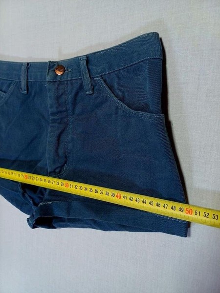 Women Wrangler Shorts Grey Denim 38