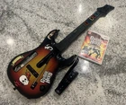 Guitar Hero World Tour Nintendo Wii Red Octane Guitar & Game Bundle - Untested