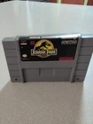 Super Nintendo SNES  Jurassic Park Tested Combine Ship