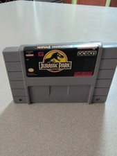 Super Nintendo SNES  Jurassic Park Tested Combine Ship