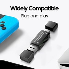 USB Type C OTG to USB 2.0 Adapter SD/Micro SD Card Reader With Standard USB Male