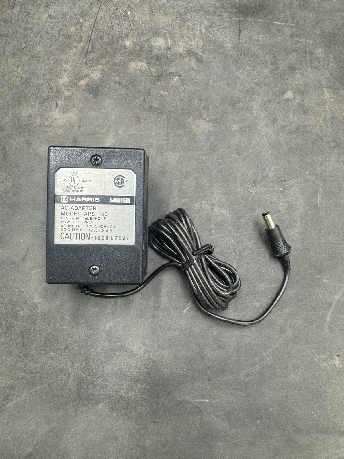 Harris LANIER AC ADAPTER MODEL APS-130 business products power supply