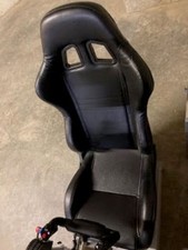   Racing/Flight Simulator Bucket Seat Playseat-style   vinyl, integrated slider