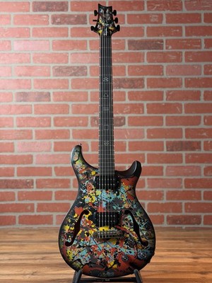 PRS SE Ed Sheeran Hollowbody I Piezo Baritone Electric Guitar - Cosmic Splash