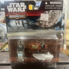 Star Wars The Force Awakens Micro Machines 3-Pack Speeder Chase Set, Sealed